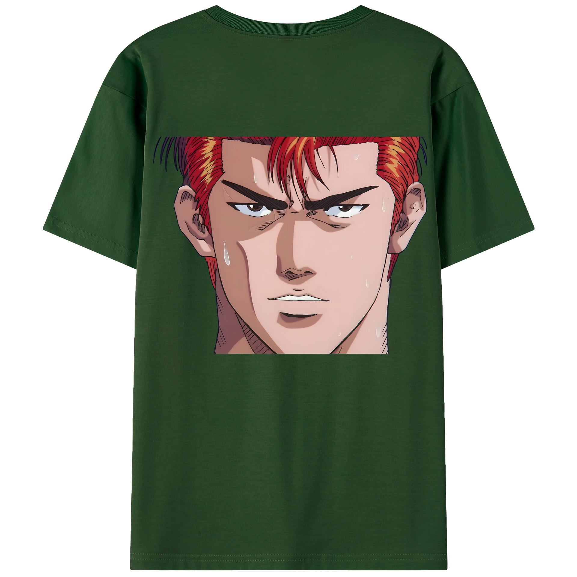 SLAM DUNK／スラムダンク 綿100％半袖Tシャツ（背面プリント）